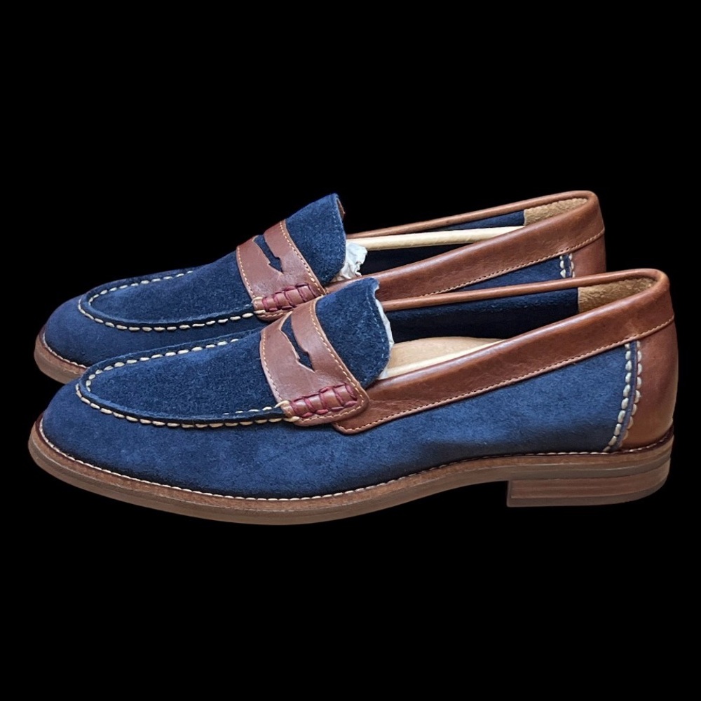 Size‎ 11.5 - SPERRY TOPSFIELD PENNY NAVY/BRN Mens STS21541 - Picture 2 of 7